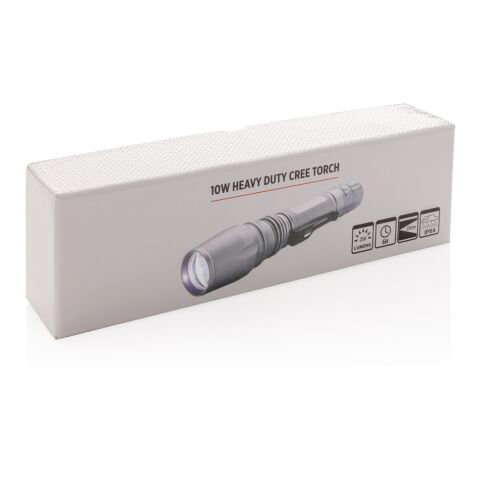 Linterna CREE resistente 10W gris-negro | sin montaje de publicidad | no disponible | no disponible | no disponible