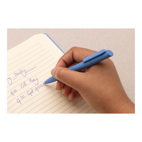 Mini bolígrafo ABS reciclado certificado Pocketpal GRS azul celeste | sin montaje de publicidad | no disponible | no disponible