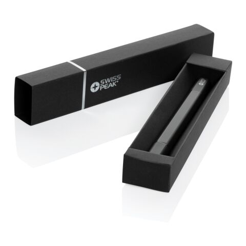 Bolígrafo Swiss Peak Storm RCS de doble punta de aluminio negro | sin montaje de publicidad | no disponible | no disponible
