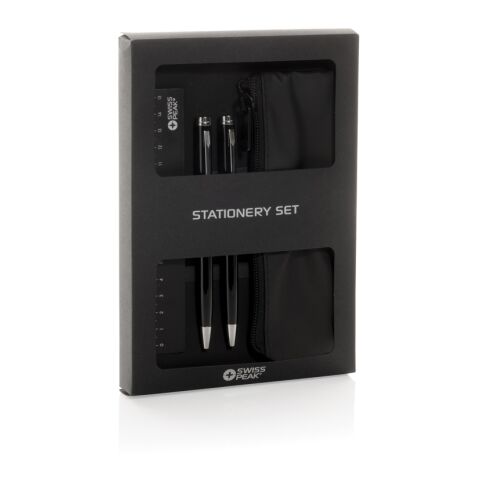 Set de papelería Swiss Peak RCS OSLO RCS negro