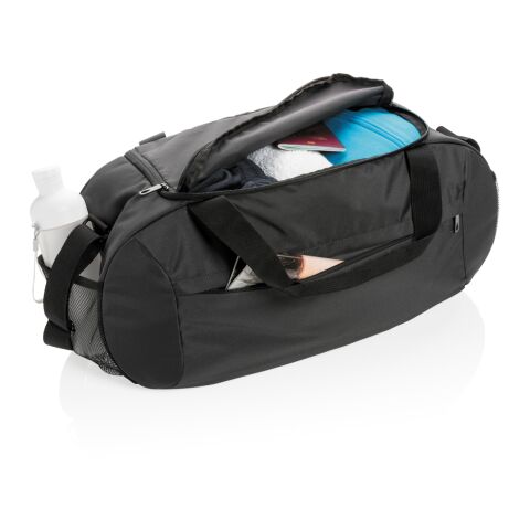 Bolsa deportiva moderna Impact AWARE ™ RPET negro | sin montaje de publicidad | no disponible | no disponible | no disponible