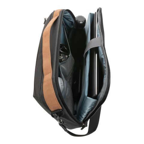 Maletín para portátil 15,6&quot; Impact AWARE ™ 300D two tone negro | sin montaje de publicidad | no disponible | no disponible