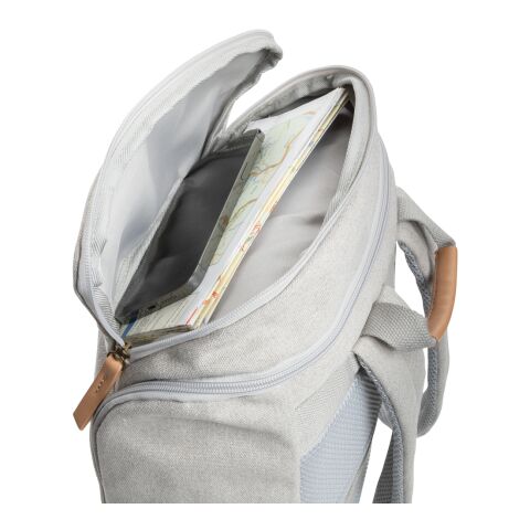 Mochila para ordenador portátil de 15&quot; Impact AWARE™ 16 oz gris | sin montaje de publicidad | no disponible | no disponible | no disponible