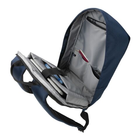 Mochila para portátil de 15,6&quot; Impact AWARE™ 1200D azul marino-gris | sin montaje de publicidad | no disponible | no disponible | no disponible