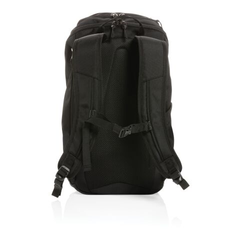 Mochila de negocios Swiss Peak AWARE ™ RPET de 15,6&quot; negro | sin montaje de publicidad | no disponible | no disponible