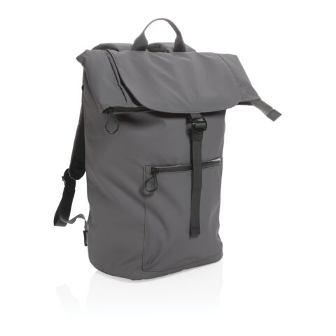 Mochila impermeable Impact AWARE ™ RPET para portátil 15,6&quot; gris | sin montaje de publicidad | no disponible | no disponible | no disponible