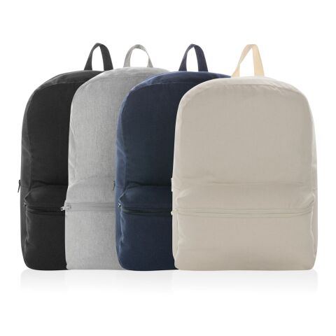 Mochila de lona Impact Aware™ de 285 g/m² sin teñir negro | sin montaje de publicidad | no disponible | no disponible | no disponible