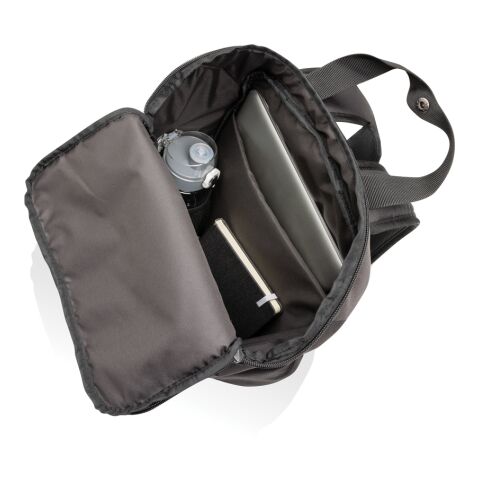 Mochila para portátil de 14&quot; Sienna AWARE™ RPET negro | sin montaje de publicidad | no disponible | no disponible | no disponible