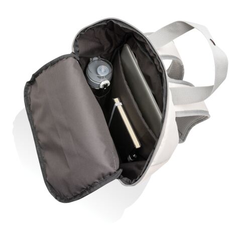 Mochila para portátil de 14" Sienna AWARE™ RPET gris | sin montaje de publicidad | no disponible | no disponible | no disponible