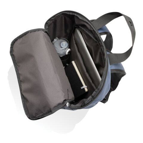 Mochila para portátil de 14" Sienna AWARE™ RPET azul marino | sin montaje de publicidad | no disponible | no disponible | no disponible