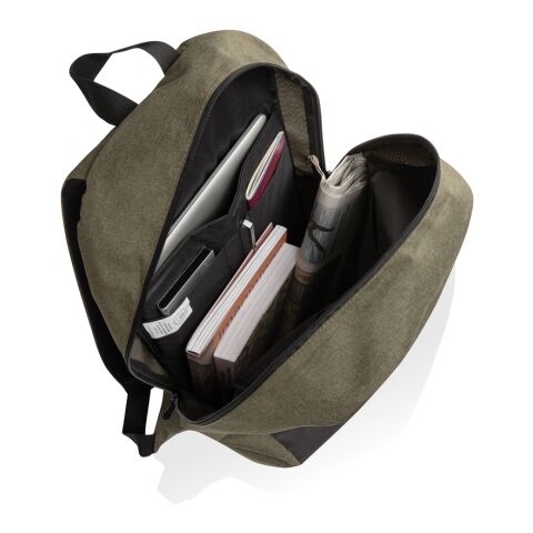 "Mochila básica para portátil de 15,6"" Kazu AWARE™ RPET" verde | sin montaje de publicidad | no disponible | no disponible | no disponible