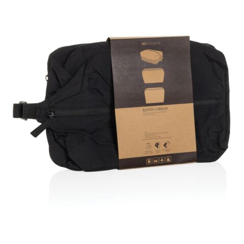 Set cubos organizadores RCS nailon reciclado KENTO URBAN negro