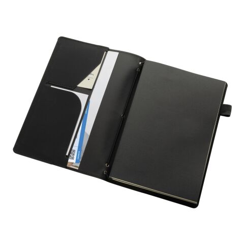 Cuaderno recargable PU 3 en 1 para notas diarias negro | sin montaje de publicidad | no disponible | no disponible
