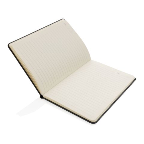 Cuaderno A5 de PU de tapa dura con soporte para teléfono gris | sin montaje de publicidad | no disponible | no disponible
