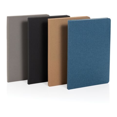 Libreta A5 FSC® de tapa dura gris | sin montaje de publicidad | no disponible | no disponible