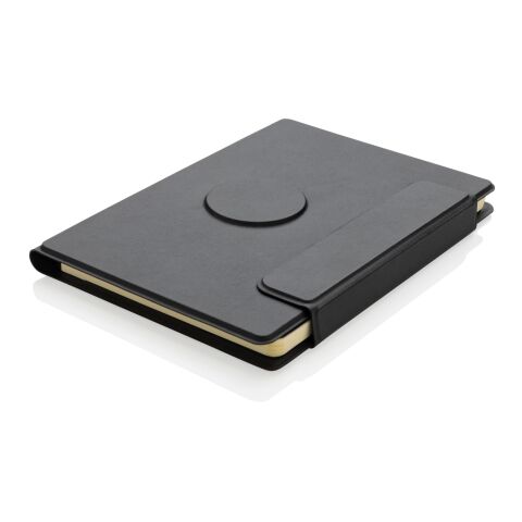 Portafolio magnético Stuart A5 con certificación RCS negro | sin montaje de publicidad | no disponible | no disponible