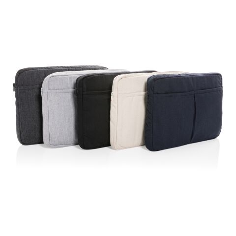 &quot;Funda para portátil 15,6&quot;&quot;de algodón reciclado Laluka AWARE gris | sin montaje de publicidad | no disponible | no disponible | no disponible