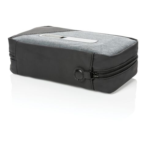 Estuche esterilizador portátil UV-C con batería integrada gris | sin montaje de publicidad | no disponible | no disponible