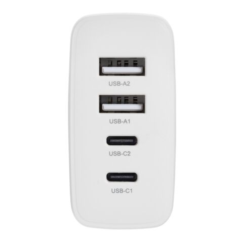 Cargador viaje de plástico Travel Charge Pro RCS con USB C blanco-negro | sin montaje de publicidad | no disponible | no disponible