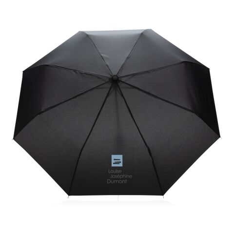 Mini paraguas 20.5" RPET 190T Impact AWARE ™ negro | sin montaje de publicidad | no disponible | no disponible