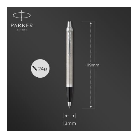 Bolígrafo Parker IM Essential plata