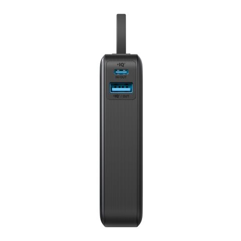 Batería externa Anker Nano 30W con cable USB-C integrado negro