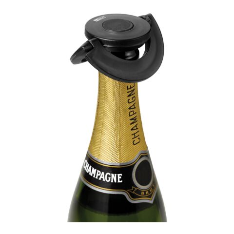 Tapón de champán AdHoc Gusto negro | sin montaje de publicidad | no disponible | no disponible