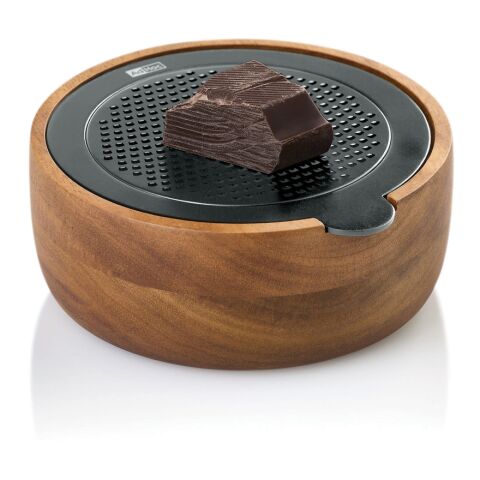 Rallador fino AdHoc CutnServe Table marron-negro | sin montaje de publicidad