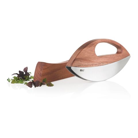 Cuchillo de cocina y cortador de pizza Universal AdHoc Wave marron | sin montaje de publicidad