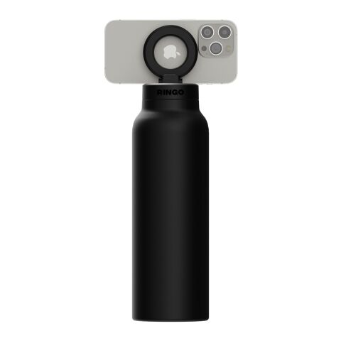 Botella de agua RINGO Pro MagSafe® anillo magnético 710 ml negro