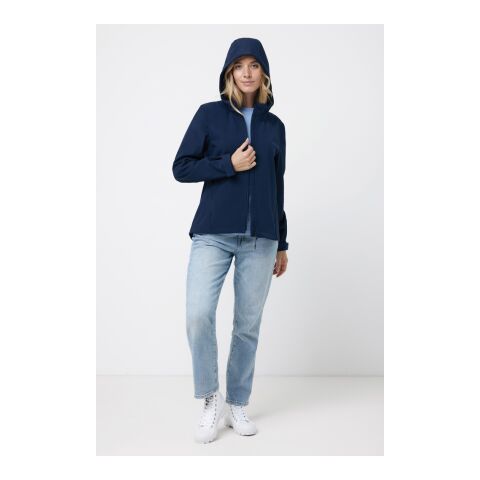 Chaqueta Makalu de poliéster reciclado para mujer Iqoniq azul marino | XXS | sin montaje de publicidad | no disponible | no disponible | no disponible