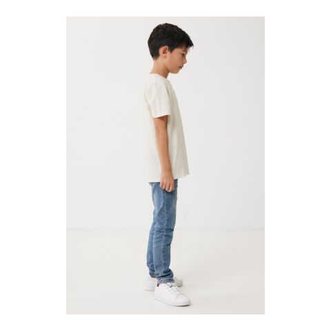 Camiseta infantil Iqoniq Koli de algodón reciclado crudo natural | 11-12 | sin montaje de publicidad | no disponible | no disponible | no disponible