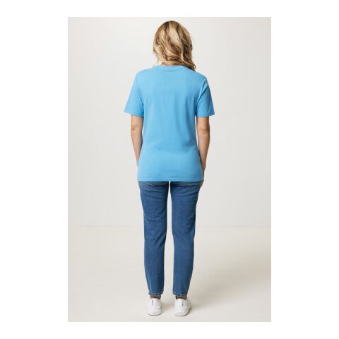 Camiseta Iqoniq Bryce algodón reciclado Azul Tranquilo | S | sin montaje de publicidad | no disponible | no disponible | no disponible