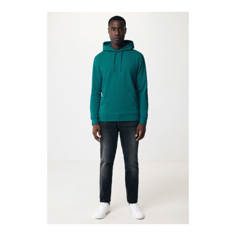 Sudadera Iqoniq Jasper de algodón reciclado Verdete | XXS | sin montaje de publicidad | no disponible | no disponible | no disponible