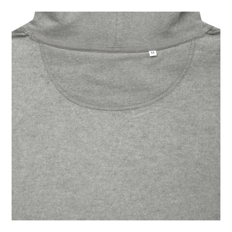 Sudadera Iqoniq Torres algodón reciclado sin teñir gris jaspeado | XL | sin montaje de publicidad | no disponible | no disponible | no disponible