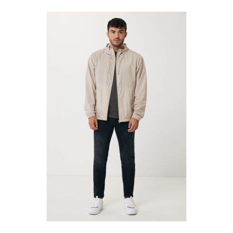 Chaqueta ligera Iqoniq Logan de poliéster reciclado beige | S | sin montaje de publicidad | no disponible | no disponible