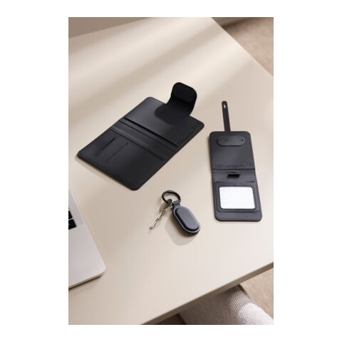 Funda pasaporte VINGA Baltimore RCS con buscador doble negro | sin montaje de publicidad | no disponible | no disponible