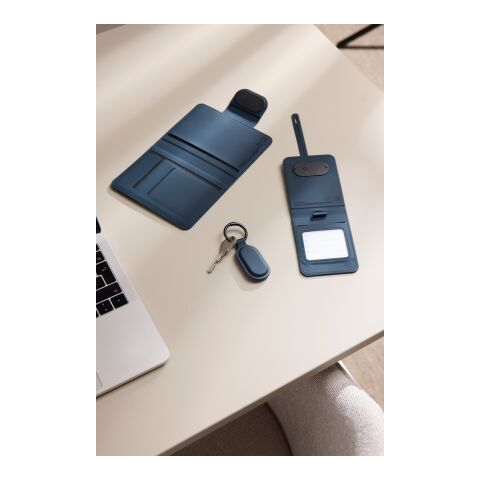 Funda pasaporte VINGA Baltimore RCS con buscador doble azul | sin montaje de publicidad | no disponible | no disponible