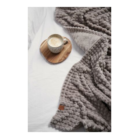 Manta VINGA Branson reciclada GRS gris | sin montaje de publicidad | no disponible | no disponible | no disponible