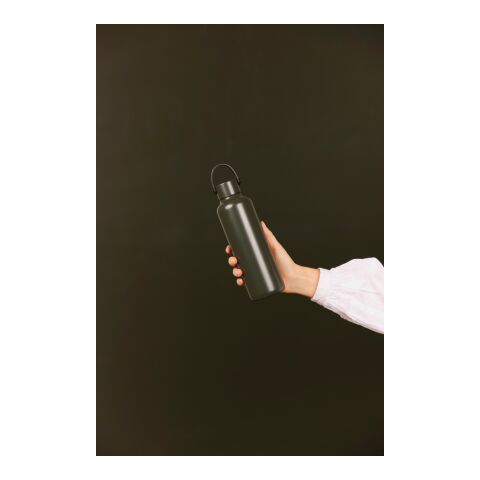 VINGA Botella ac. inox. reciclado RCS Baltimore 600 ml gris | sin montaje de publicidad | no disponible | no disponible