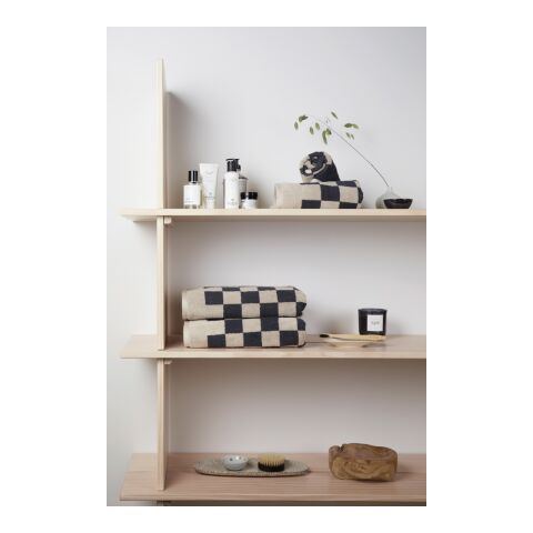 Toalla Elba VINGA OCS de algodón orgánico, set 4 piezas gris-gris | sin montaje de publicidad | no disponible | no disponible | no disponible