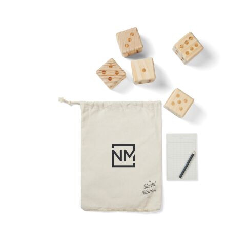 Juego dados al aire libre VINGA marron | sin montaje de publicidad | no disponible | no disponible