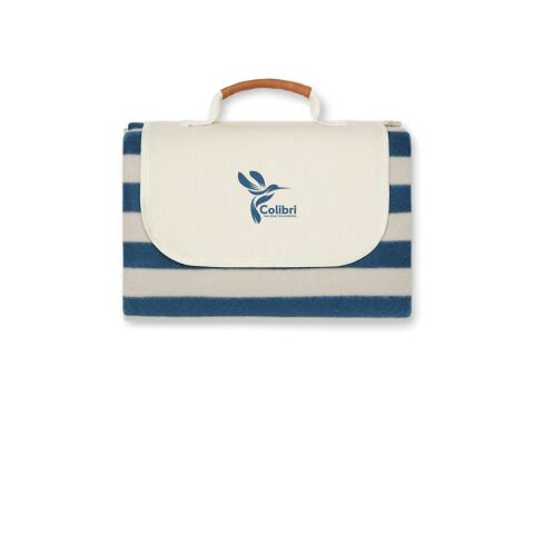 Manta picnic pequeña VINGA Alba GRS RPET azul | sin montaje de publicidad | no disponible | no disponible | no disponible