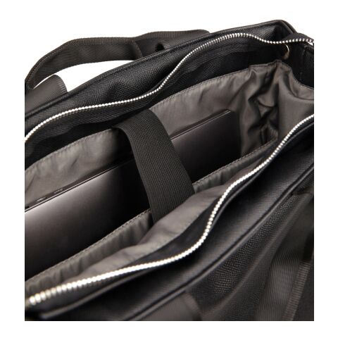 Mochila VINGA Bermond PU reciclado RCS negro | sin montaje de publicidad | no disponible | no disponible