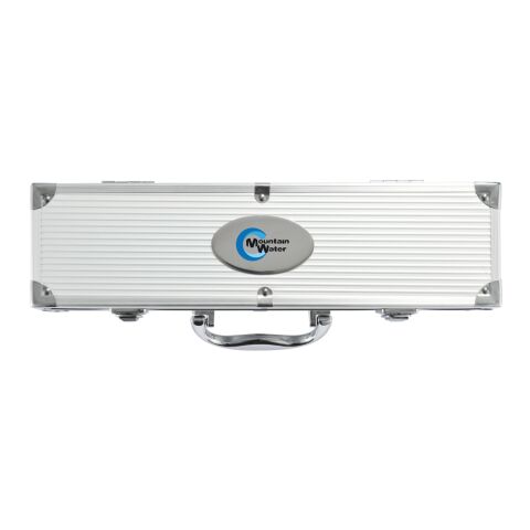 Set Barbacoa 3 piezas en caja de aluminio plata-negro | sin montaje de publicidad | no disponible | no disponible | no disponible