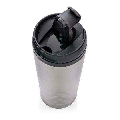 Taza geométrica plata | sin montaje de publicidad | no disponible | no disponible | no disponible