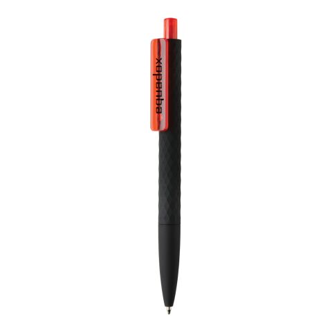 Bolígrafo negro suave X3 rojo-negro | sin montaje de publicidad | no disponible | no disponible