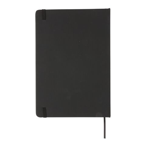 Cuaderno estándar A5 con tapa dura de PU negro | sin montaje de publicidad | no disponible | no disponible