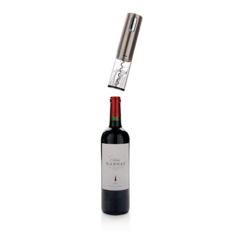 Abridor de vino eléctrico - USB recargable gris | sin montaje de publicidad | no disponible | no disponible | no disponible