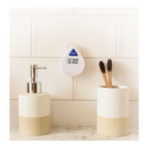 Temporizador digital de ABS Kendrick blanco | sin montaje de publicidad | no disponible | no disponible